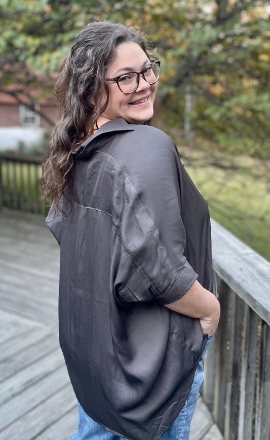 Midnight Drift Blouse