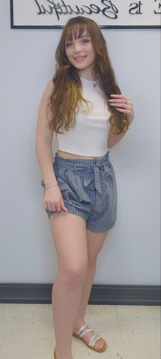 Paper bag shorts