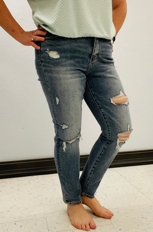 Judy Blue distressed jeans